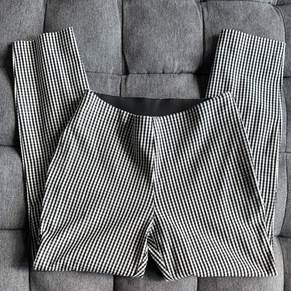 A New Day Black and White Striped Pants